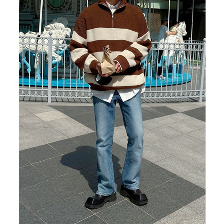 ASCLOASCLO Border Anorak[品番：NWIW0010511]｜3rd Spring