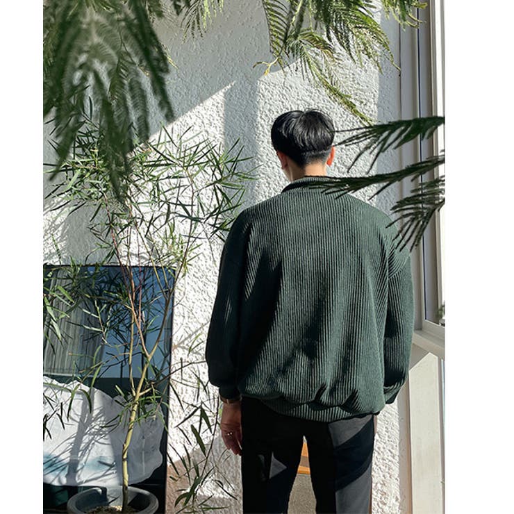 ASCLO(エジュクロ)Half Zip Up Knit 韓国[品番：NWIW0010534