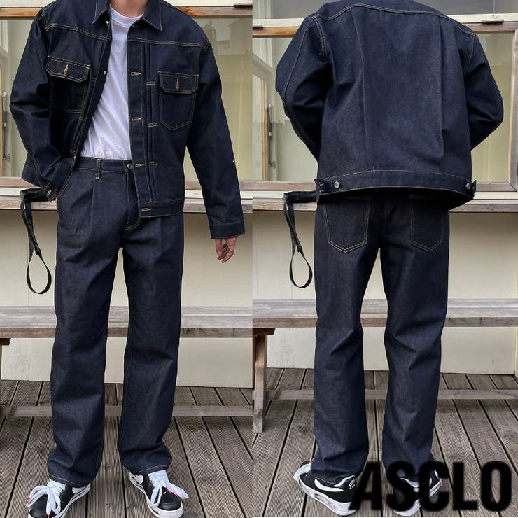 ASCLO(エジュクロ)Dun Non Fade Denim Set Up[品番：NWIW0009865]｜3rd