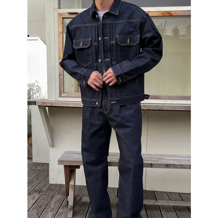 ASCLO(エジュクロ)Dun Non Fade Denim Set Up[品番：NWIW0009865]｜3rd