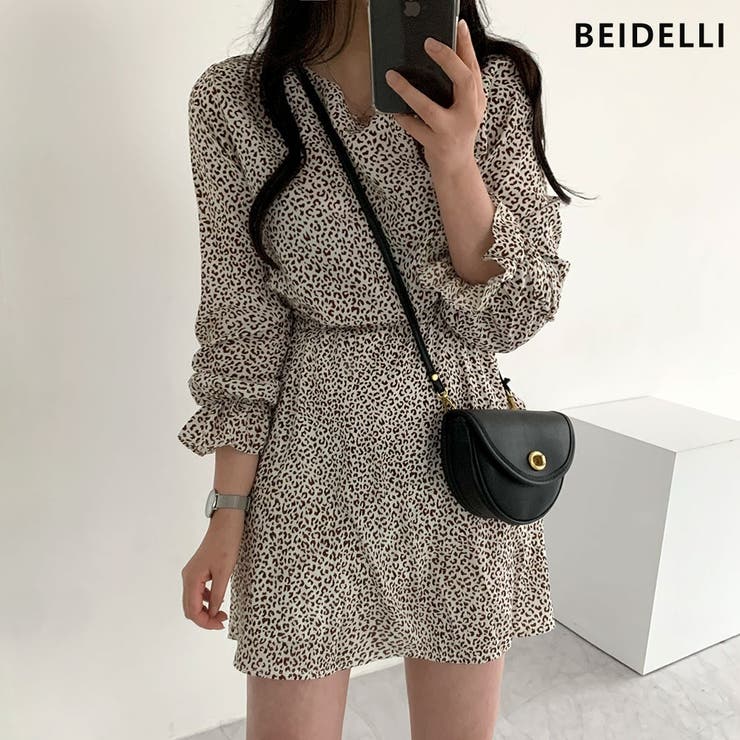 Beidelli ベイデリ レオパードフレアミニワンピース 品番 Nwiw 3rd Spring サードスプリング のレディースファッション通販 Shoplist ショップリスト