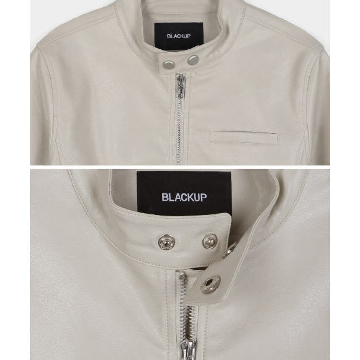BLACKUP ケニルクロップレザージャケット[品番：NWIW0010964