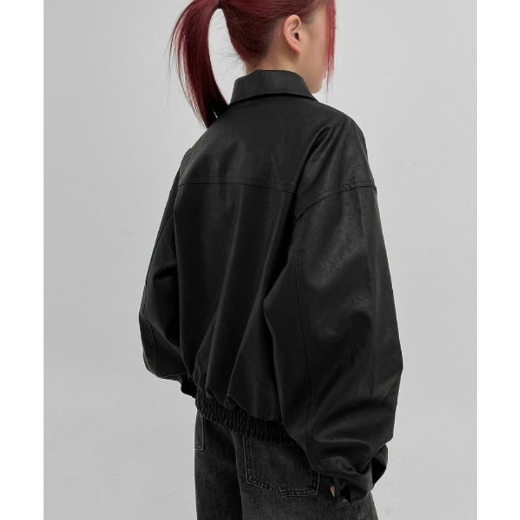 BLACKUP キロットレザージャンパー[品番：NWIW0010969]｜3rd  Spring（サードスプリング）のレディースファッション通販｜SHOPLIST（ショップリスト）