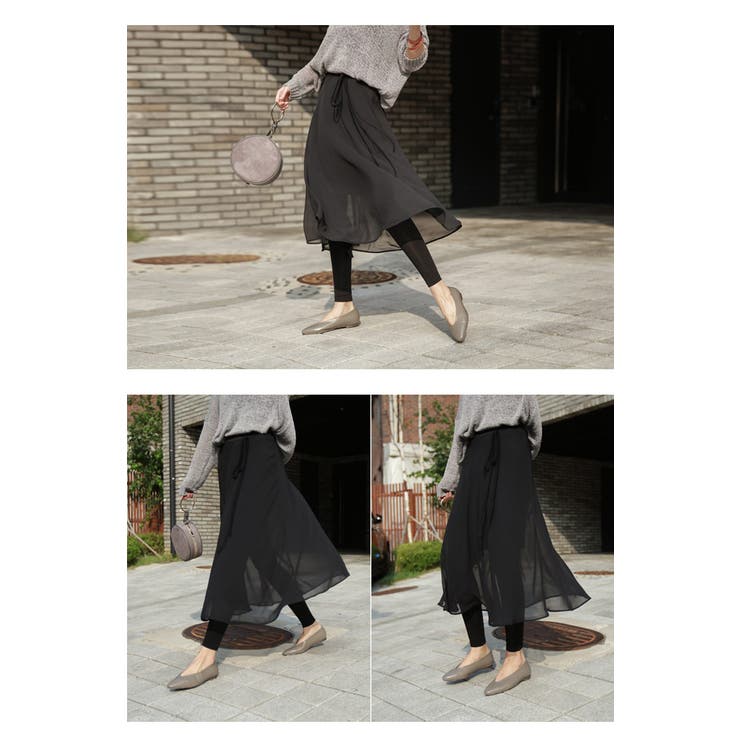 CHICHERAシースルースカート＆レギンス スカート レギンス[品番