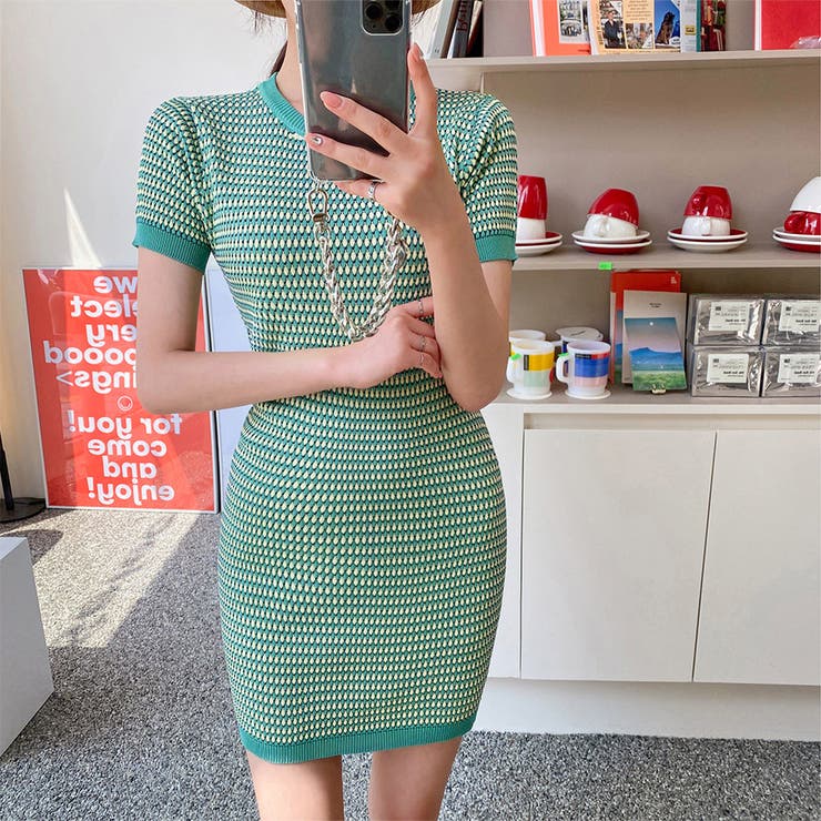 Chuu チュー ジャガードミニワンピース 品番 Nwiw 3rd Spring サードスプリング のレディースファッション通販 Shoplist ショップリスト