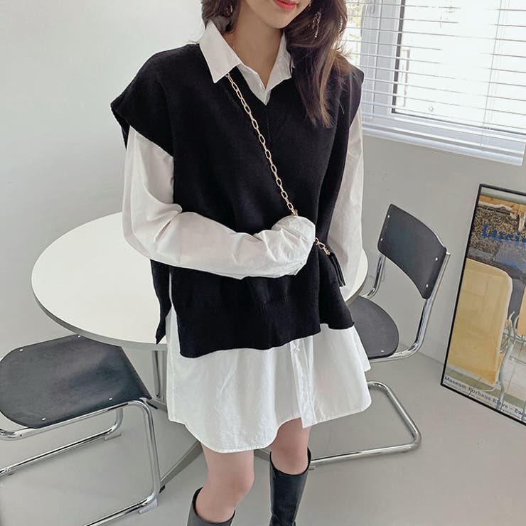 CHUU(チュー)バックスリットロングシャツdress[品番：NWIW0007946]｜3rd  Spring（サードスプリング）のレディースファッション通販｜SHOPLIST（ショップリスト）