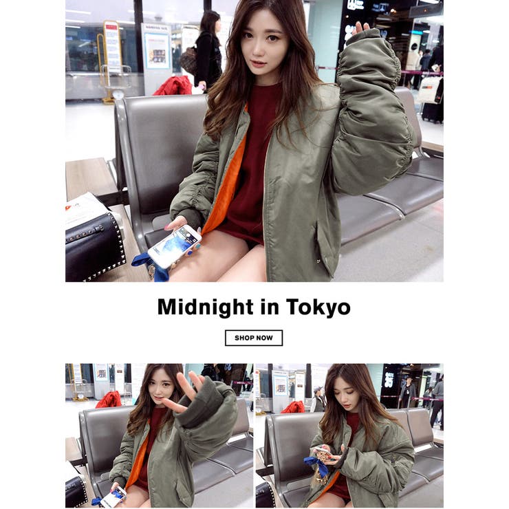CHUUビックシルエットMA 1 ジャンパー[品番：NWIW0001159]｜3rd