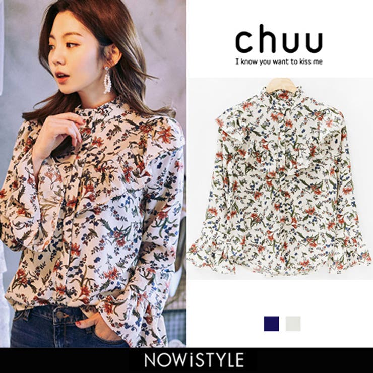 Chuuボタニカルブラウス 韓国韓国ファッション ブラウス 品番 Nwiw 3rd Spring サードスプリング のレディースファッション通販 Shoplist ショップリスト