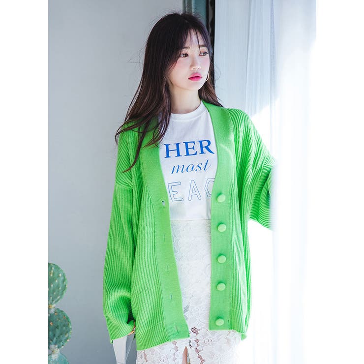 CHUU(チュー)春のワルツカーディガン韓国 ファッション カーディガン