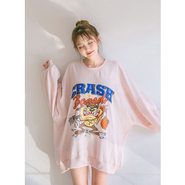 CHUU近くにおいでTシャツ韓国韓国ファッション Tシャツ オーバー