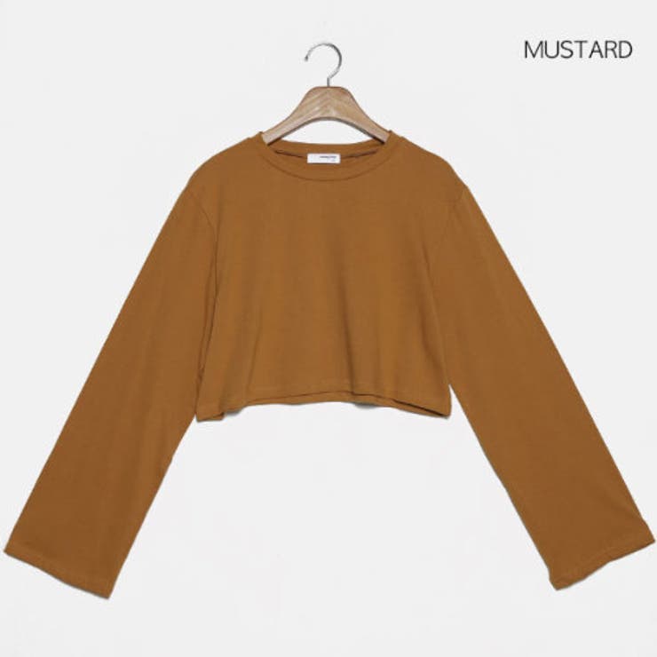 【フリー】マスタード | MERONGSHOPデイリークロップドTシャツ 韓国韓国ファッション | 3rd Spring