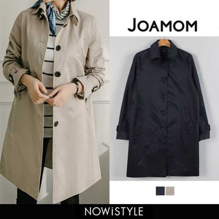 JOAMOMシングルトレンチコート 韓国 韓国ファッション[品番