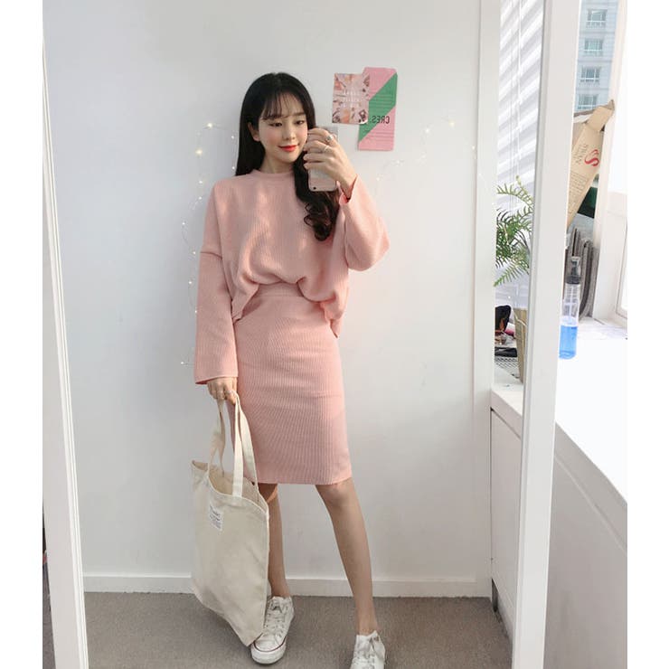 MICHYEORAフレンディーニットセットアップ 韓国 韓国ファッション