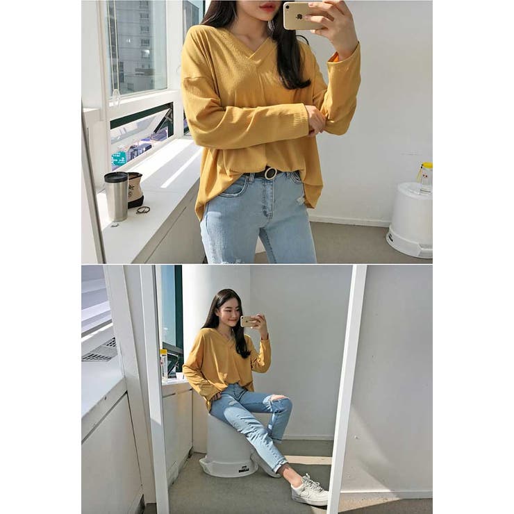 Michyeoravネック鎖骨トップス 韓国 韓国ファッション 品番 Nwiw 3rd Spring サードスプリング のレディース ファッション通販 Shoplist ショップリスト