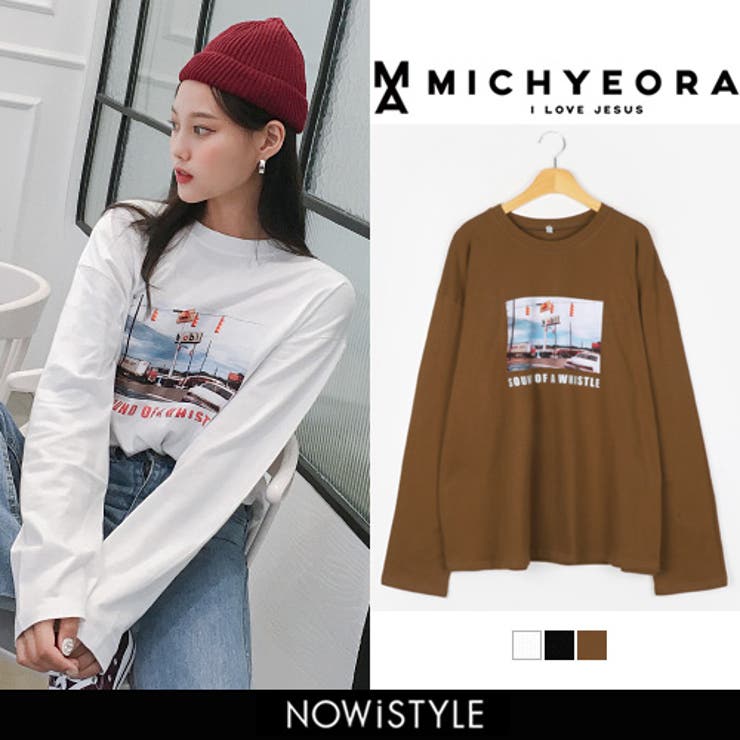 Michyeoraプリントtシャツ 韓国 韓国ファッション 品番 Nwiw 3rd Spring サードスプリング のレディースファッション通販 Shoplist ショップリスト