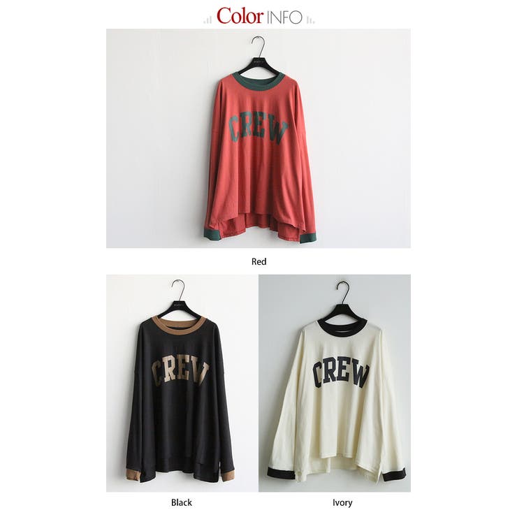 NANING9CREWルーズフィットトップス 韓国 韓国ファッション | 3rd Spring | 詳細画像11 