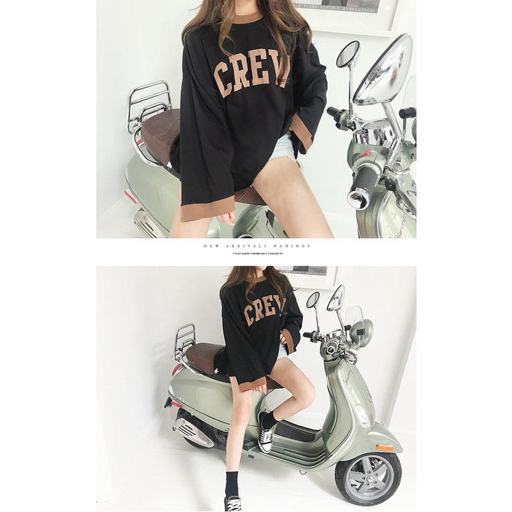 NANING9CREWルーズフィットトップス 韓国 韓国ファッション | 3rd Spring | 詳細画像8 