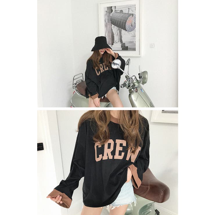 NANING9CREWルーズフィットトップス 韓国 韓国ファッション | 3rd Spring | 詳細画像9 