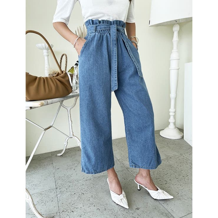 NANING9(ナンニング)9分丈ワイドジーンズ | 3rd Spring | 詳細画像1 