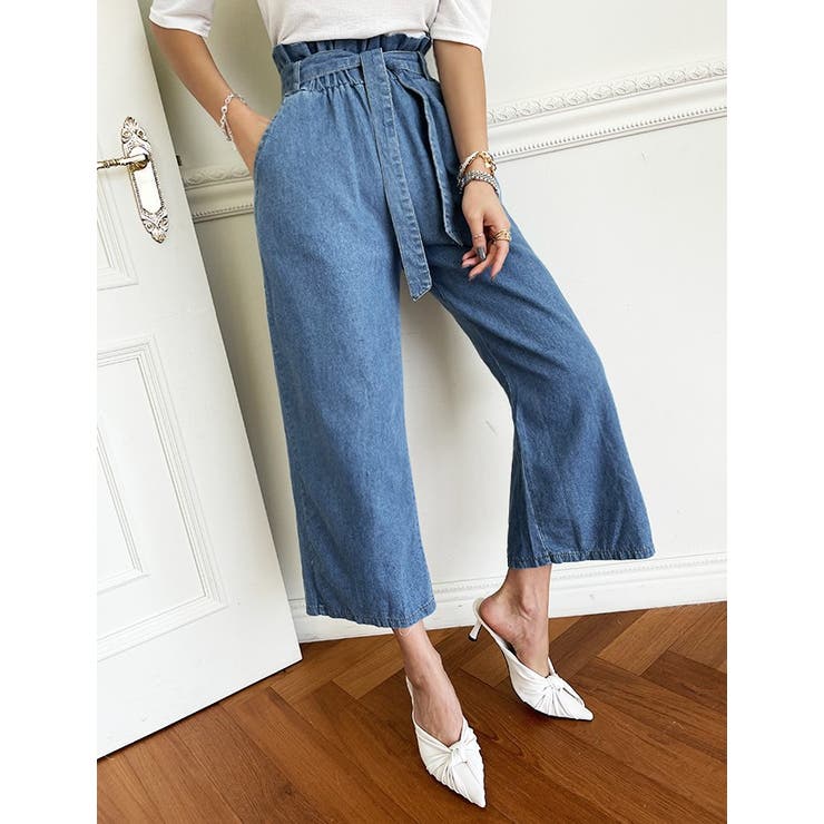 NANING9(ナンニング)9分丈ワイドジーンズ | 3rd Spring | 詳細画像7 