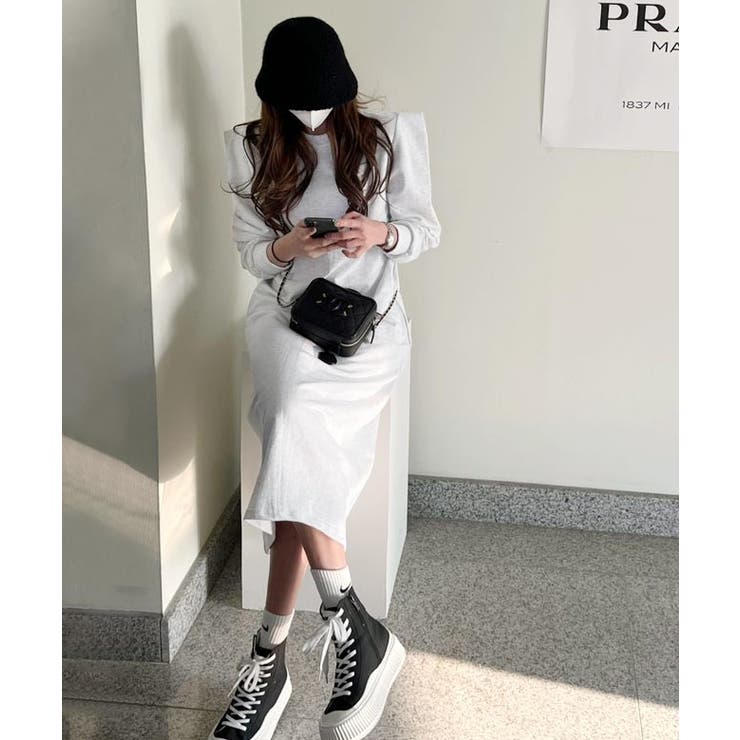 ワンピース ロングワンピース スカート ロングスカート パット