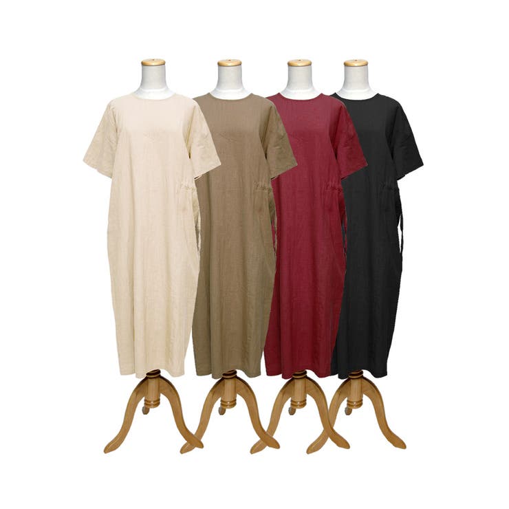 3rdリネン混紡ウエスト片しぼりワンピース韓国 韓国ファッション ウエスト 品番 Nwiw 3rd Spring サードスプリング のレディースファッション通販 Shoplist ショップリスト