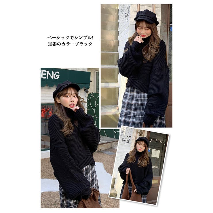 Sonyunaraタートルネックポグニット韓国 韓国ファッション 秋 品番 Nwiw 3rd Spring サードスプリング のレディースファッション通販 Shoplist ショップリスト