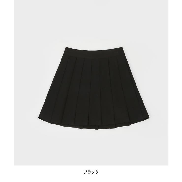 BLACK UP(ブラックアップ)[MADE] ドミニックプリーツスカート[品番