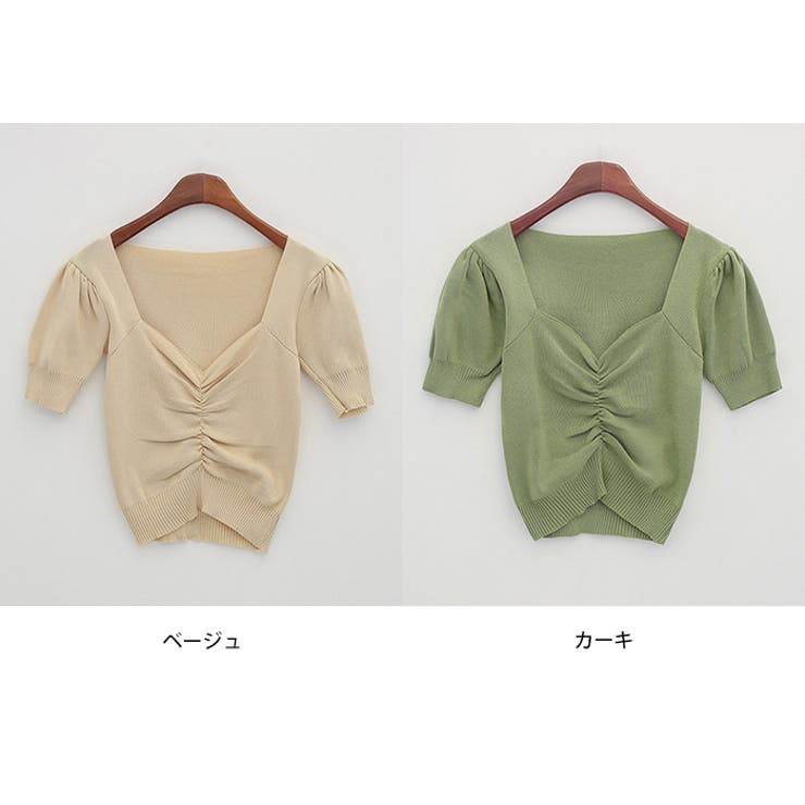 Chuuシャーリングニットソー 韓国 韓国ファッション 品番 Nwiw 3rd Spring サードスプリング のレディースファッション 通販 Shoplist ショップリスト