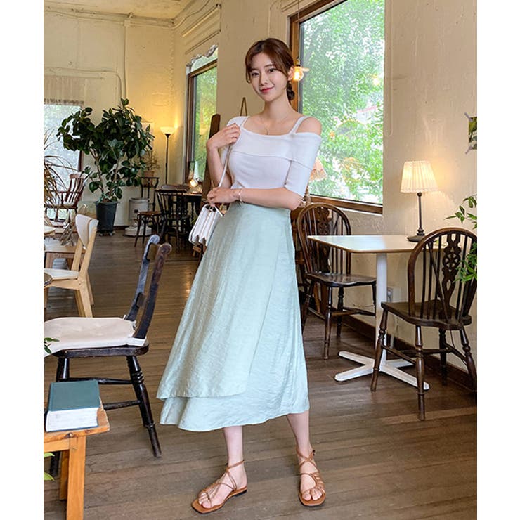 Chuuストラップサマーニット 韓国 韓国ファッション 品番 Nwiw 3rd Spring サードスプリング のレディースファッション 通販 Shoplist ショップリスト