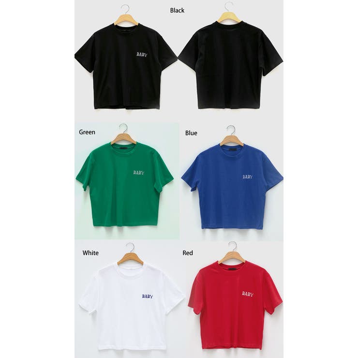CHUU短すぎないクロップTシャツ韓国韓国ファッション Tシャツ