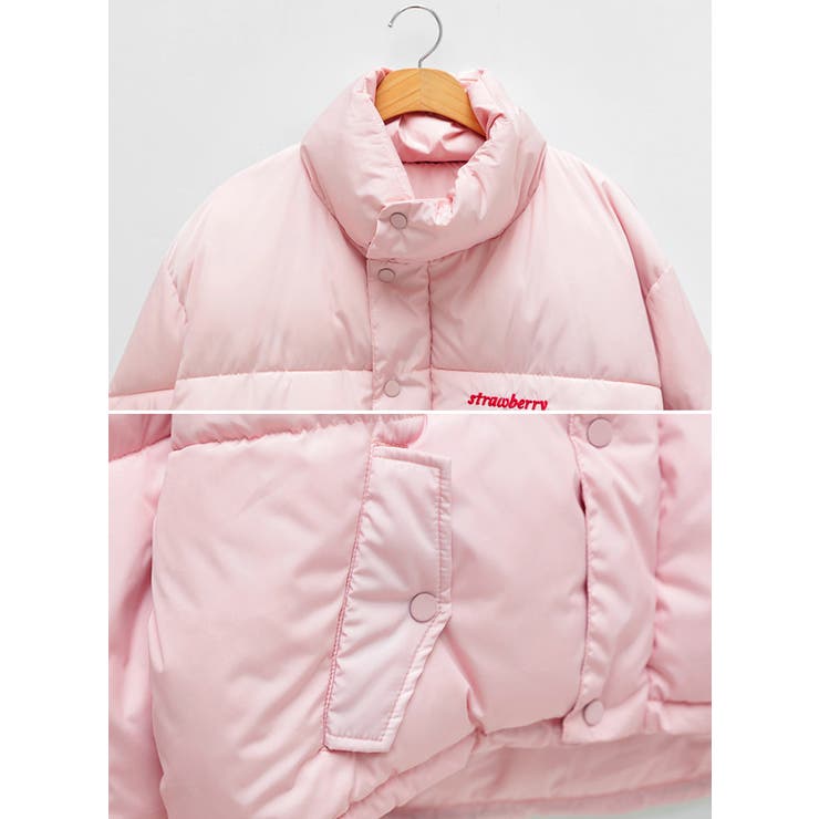 CHUUstrawberry milk ダウン韓国韓国ファッション[品番