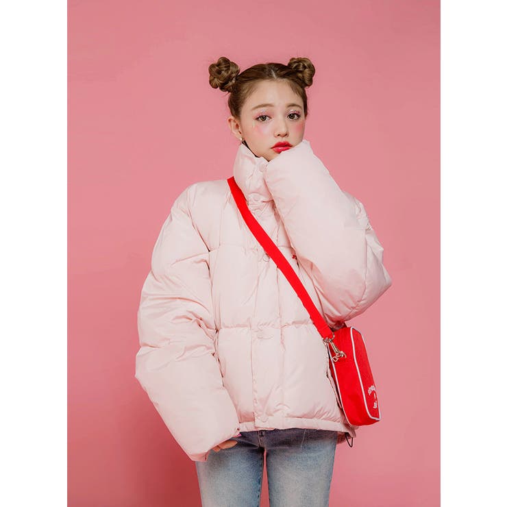 CHUUstrawberry milk ダウン韓国韓国ファッション[品番