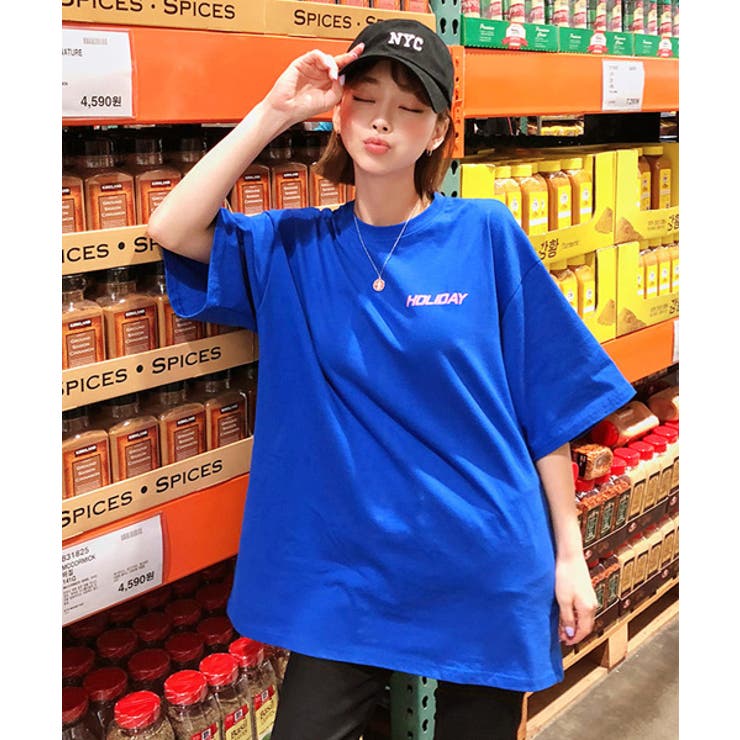 CHUUホリデイTシャツ 韓国韓国ファッション Tシャツ[品番