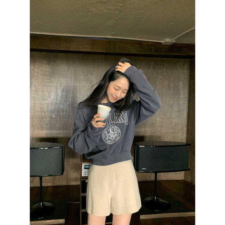 From Beginningメリーランドクロップドスウェット韓国 韓国ファッション 品番 Nwiw 3rd Spring サードスプリング のレディースファッション通販 Shoplist ショップリスト