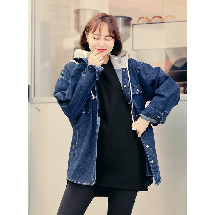 ❣️韓国人気❣️ Swimcity ナディア フード ジャケット アウター ❣️韓国人気❣️ Swimcity ナディア フード ジャケット アウター