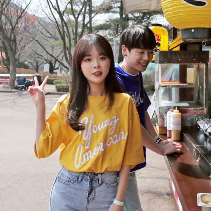 Merongshopヤングアメリカンtシャツ 韓国 韓国ファッション 品番 Nwiw 3rd Spring サードスプリング のレディースファッション通販 Shoplist ショップリスト