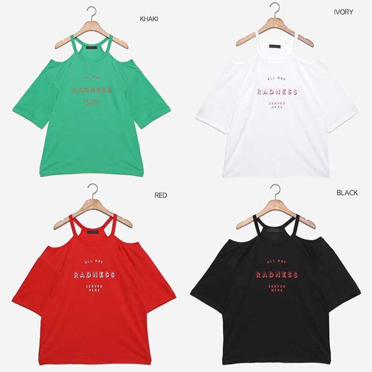 MERONGSHOPALL DAY オフショルTシャツ[品番：NWIW0001733]｜3rd
