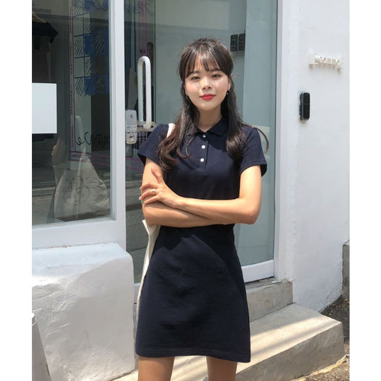 Merongshopポロシャツワンピース韓国 韓国ファッション ワンピース 品番 Nwiw 3rd Spring サードスプリング のレディースファッション通販 Shoplist ショップリスト