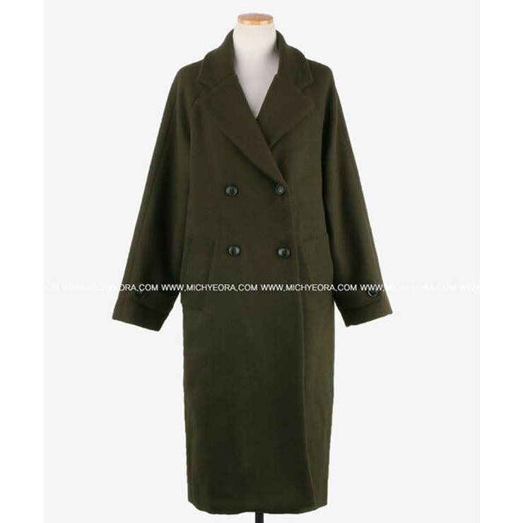 美品！一度のみ着用！MVIO Pコート 明洞 エムヴィオ 韓国 イジョンソク 定価8 2万 junhashimoto WOOL MELTON MIDDLE HOODED P-COAT 4