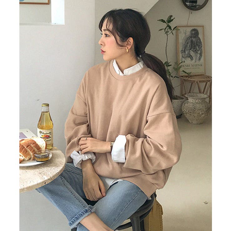 MICHYEORAヘビロテMTM韓国韓国ファッション スウェット MTM | 3rd Spring | 詳細画像14 