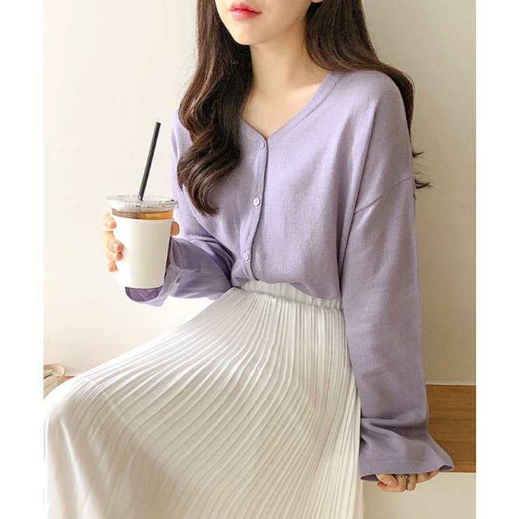 Michyeora春色vネックカーディガン韓国 韓国ファッション カーディガン 品番 Nwiw 3rd Spring サードスプリング のレディースファッション通販 Shoplist ショップリスト