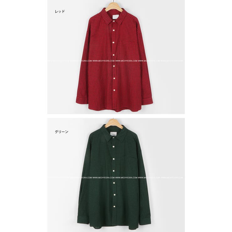 Michyeoraボーイッシュチェックシャツ 韓国 韓国ファッション 品番 Nwiw 3rd Spring サードスプリング のレディースファッション通販 Shoplist ショップリスト
