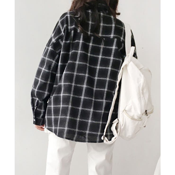 Michyeoraメンズライクチェックシャツ 韓国 韓国ファッション 品番 Nwiw 3rd Spring サードスプリング のレディースファッション通販 Shoplist ショップリスト