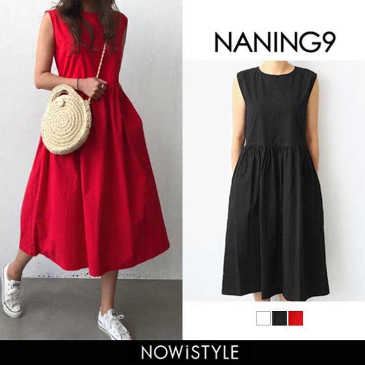 Naning9ノースリーブフレアワンピース韓国 韓国ファッション フレアワンピース 品番 Nwiw 3rd Spring サードスプリング のレディースファッション通販 Shoplist ショップリスト