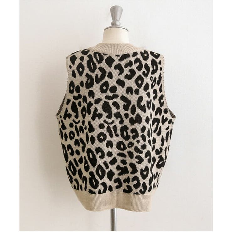 Naning9レオパード柄ニットベスト 韓国 韓国ファッション 品番 Nwiw 3rd Spring サードスプリング のレディースファッション通販 Shoplist ショップリスト