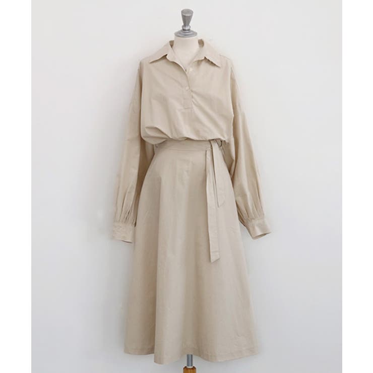 Naning9バルーン袖シャツワンピース韓国 韓国ファッション シャツワンピ 品番 Nwiw 3rd Spring サードスプリング のレディースファッション通販 Shoplist ショップリスト