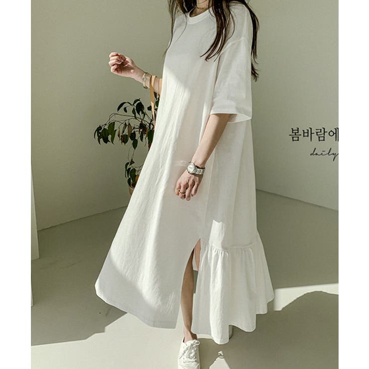Naning9バックフレアロングワンピース韓国 韓国ファッション フレアワンピース 品番 Nwiw 3rd Spring サードスプリング のレディースファッション通販 Shoplist ショップリスト