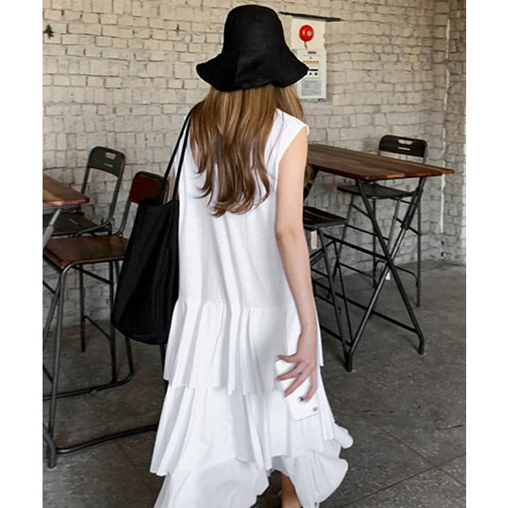 Naning9ノースリーブティアードワンピース韓国 韓国ファッション 品番 Nwiw 3rd Spring サードスプリング のレディースファッション通販 Shoplist ショップリスト