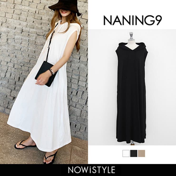 Naning9ノースリーブフードワンピース韓国 韓国ファッション フーディ 品番 Nwiw 3rd Spring サードスプリング のレディースファッション通販 Shoplist ショップリスト